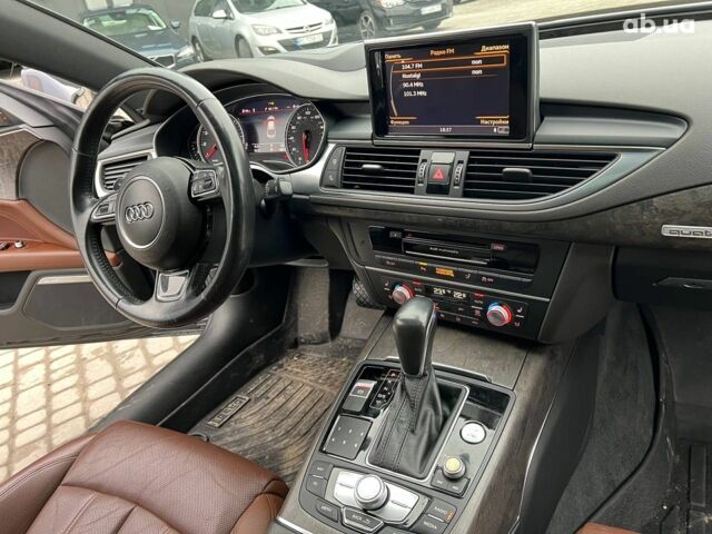 Синій Ауді A7 Sportback, об'ємом двигуна 3 л та пробігом 188 тис. км за 21490 $, фото 46 на Automoto.ua