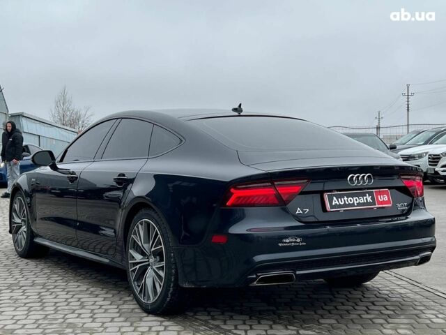 Синій Ауді A7 Sportback, об'ємом двигуна 3 л та пробігом 188 тис. км за 21490 $, фото 5 на Automoto.ua