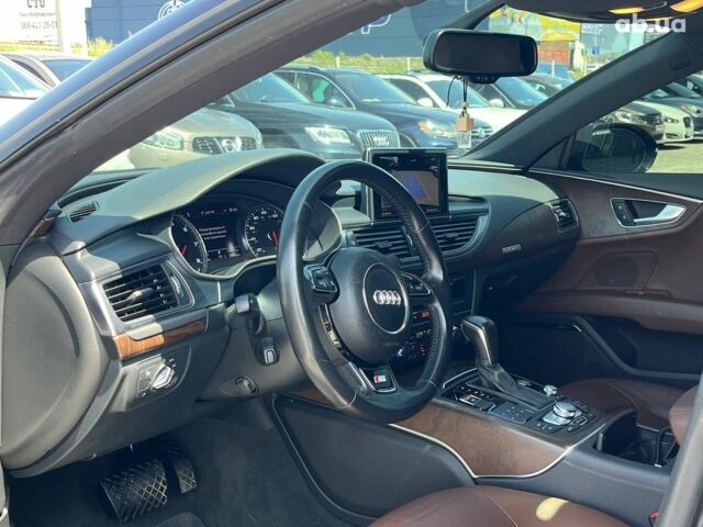 Синий Ауди A7 Sportback, объемом двигателя 3 л и пробегом 99 тыс. км за 24990 $, фото 4 на Automoto.ua