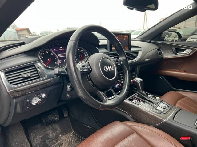 Синій Ауді A7 Sportback, об'ємом двигуна 3 л та пробігом 188 тис. км за 21490 $, фото 16 на Automoto.ua