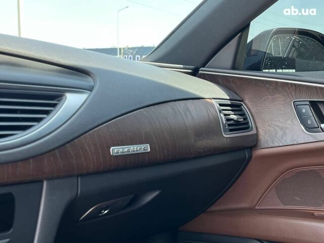 Синий Ауди A7 Sportback, объемом двигателя 3 л и пробегом 99 тыс. км за 24990 $, фото 38 на Automoto.ua