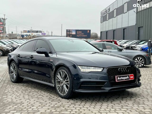 Синій Ауді A7 Sportback, об'ємом двигуна 3 л та пробігом 188 тис. км за 21490 $, фото 11 на Automoto.ua