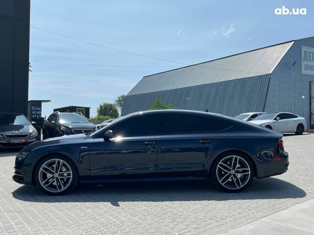 Синий Ауди A7 Sportback, объемом двигателя 3 л и пробегом 99 тыс. км за 24990 $, фото 29 на Automoto.ua