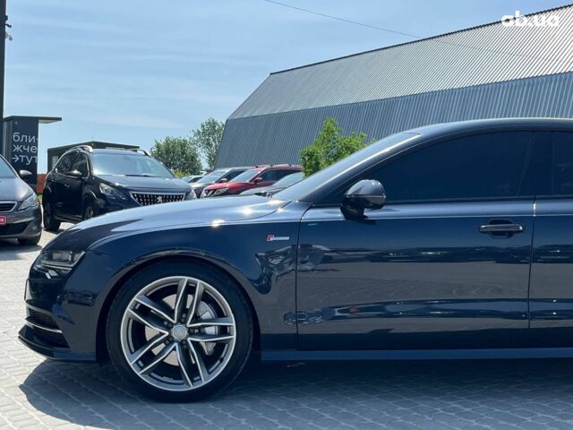 Синий Ауди A7 Sportback, объемом двигателя 3 л и пробегом 99 тыс. км за 24990 $, фото 1 на Automoto.ua