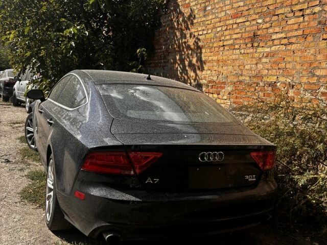Синій Ауді A7 Sportback, об'ємом двигуна 3 л та пробігом 200 тис. км за 13000 $, фото 7 на Automoto.ua