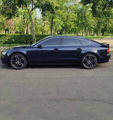 Синій Ауді A7 Sportback, об'ємом двигуна 2.77 л та пробігом 180 тис. км за 13700 $, фото 2 на Automoto.ua