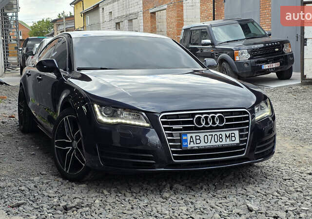 Синий Ауди A7 Sportback, объемом двигателя 2.77 л и пробегом 190 тыс. км за 13800 $, фото 1 на Automoto.ua