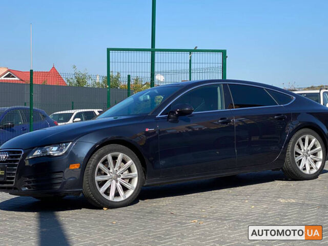 Синий Ауди A7 Sportback, объемом двигателя 3 л и пробегом 170 тыс. км за 21000 $, фото 5 на Automoto.ua