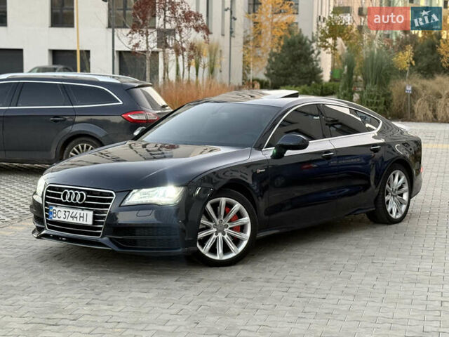 Синий Ауди A7 Sportback, объемом двигателя 3 л и пробегом 256 тыс. км за 12900 $, фото 1 на Automoto.ua