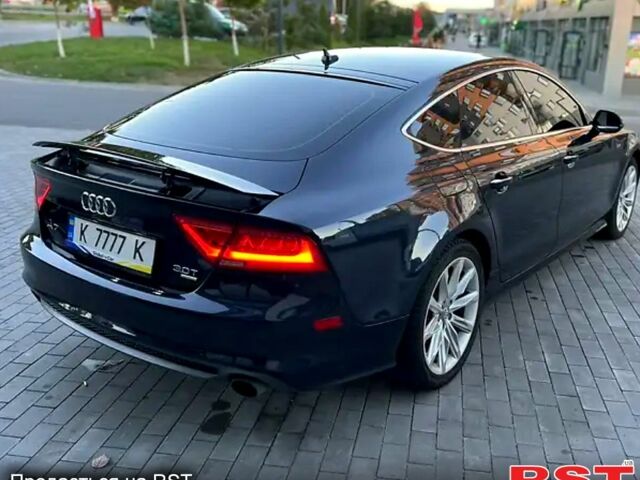 Синий Ауди A7 Sportback, объемом двигателя 3 л и пробегом 210 тыс. км за 15999 $, фото 1 на Automoto.ua