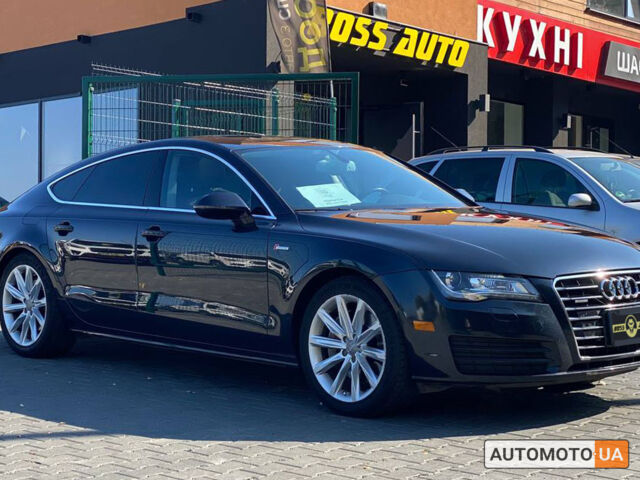 Синий Ауди A7 Sportback, объемом двигателя 3 л и пробегом 170 тыс. км за 21000 $, фото 1 на Automoto.ua