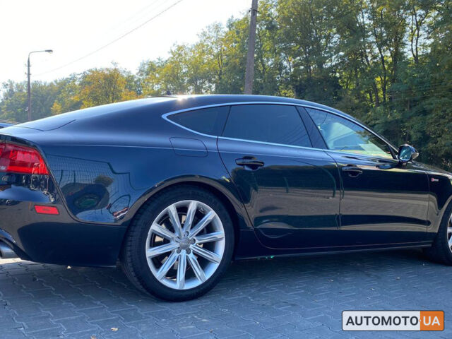 Синий Ауди A7 Sportback, объемом двигателя 3 л и пробегом 170 тыс. км за 21000 $, фото 2 на Automoto.ua