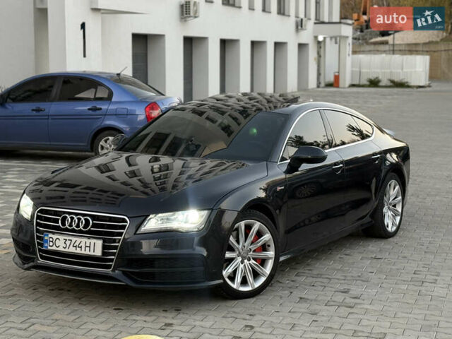 Синий Ауди A7 Sportback, объемом двигателя 3 л и пробегом 256 тыс. км за 12900 $, фото 6 на Automoto.ua
