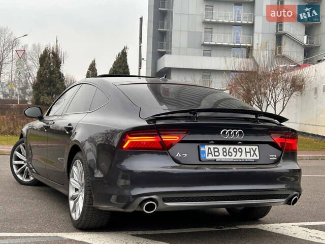 Синий Ауди A7 Sportback, объемом двигателя 2.97 л и пробегом 130 тыс. км за 20550 $, фото 22 на Automoto.ua