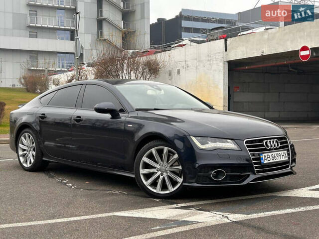 Синий Ауди A7 Sportback, объемом двигателя 2.97 л и пробегом 130 тыс. км за 20550 $, фото 4 на Automoto.ua
