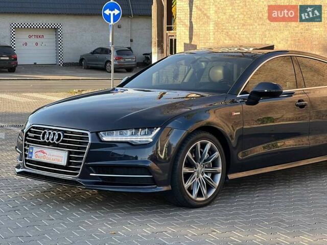 Синий Ауди A7 Sportback, объемом двигателя 3 л и пробегом 194 тыс. км за 16900 $, фото 6 на Automoto.ua