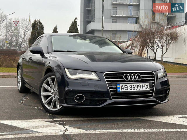 Синий Ауди A7 Sportback, объемом двигателя 2.97 л и пробегом 130 тыс. км за 20550 $, фото 2 на Automoto.ua