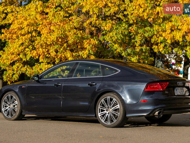 Синий Ауди A7 Sportback, объемом двигателя 3 л и пробегом 170 тыс. км за 26000 $, фото 3 на Automoto.ua