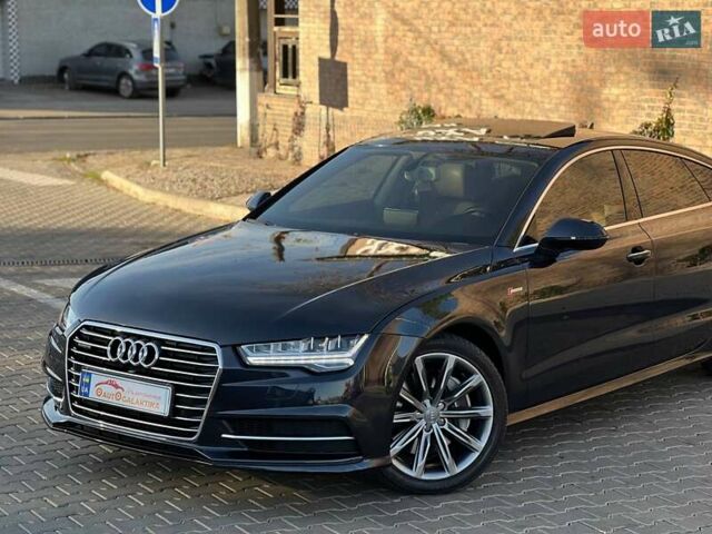 Синий Ауди A7 Sportback, объемом двигателя 3 л и пробегом 194 тыс. км за 16900 $, фото 15 на Automoto.ua