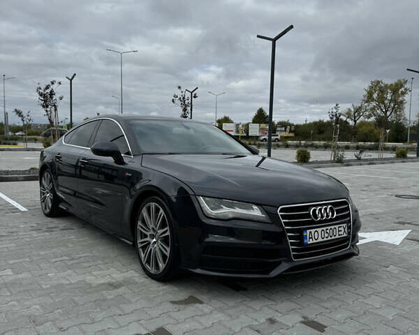 Синий Ауди A7 Sportback, объемом двигателя 3 л и пробегом 203 тыс. км за 14900 $, фото 3 на Automoto.ua