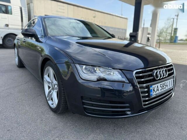 Ауди A7 Sportback 2013 в Днепре (Днепропетровске) на Automoto.ua Синий Ауди A7 Sportback, объемом двигателя 3 л и пробегом 190 тыс. км за 15555 $, фото 3 на Automoto.ua