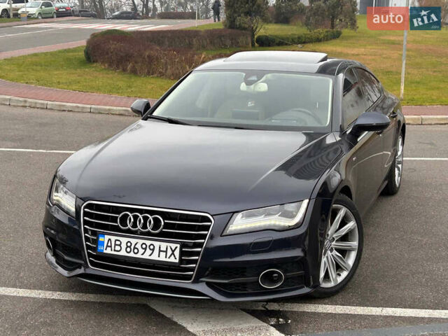 Синий Ауди A7 Sportback, объемом двигателя 2.97 л и пробегом 130 тыс. км за 20550 $, фото 18 на Automoto.ua