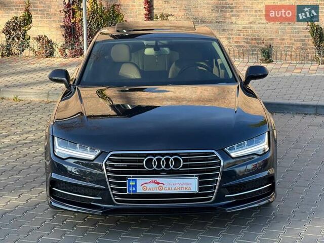 Синий Ауди A7 Sportback, объемом двигателя 3 л и пробегом 194 тыс. км за 16900 $, фото 3 на Automoto.ua