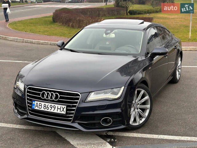 Синий Ауди A7 Sportback, объемом двигателя 2.97 л и пробегом 130 тыс. км за 20550 $, фото 17 на Automoto.ua
