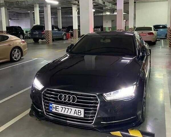 Синий Ауди A7 Sportback, объемом двигателя 3 л и пробегом 220 тыс. км за 18000 $, фото 3 на Automoto.ua