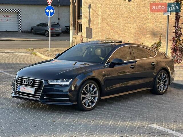 Синий Ауди A7 Sportback, объемом двигателя 3 л и пробегом 194 тыс. км за 16900 $, фото 7 на Automoto.ua