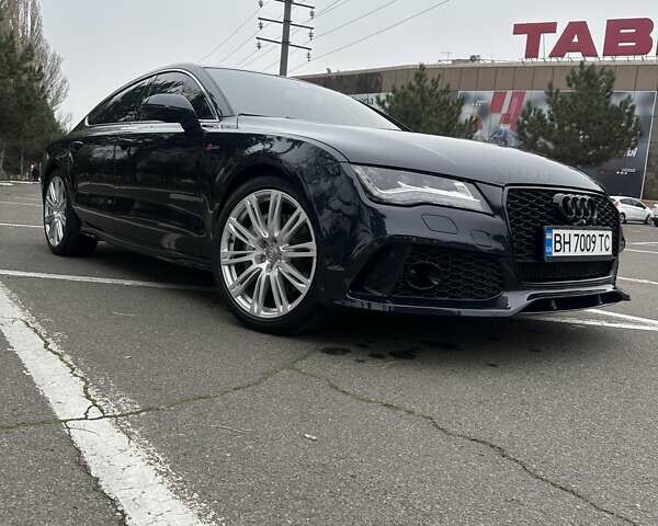 Синий Ауди A7 Sportback, объемом двигателя 3 л и пробегом 158 тыс. км за 19300 $, фото 3 на Automoto.ua