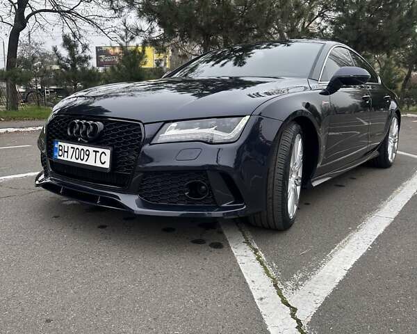 Синий Ауди A7 Sportback, объемом двигателя 3 л и пробегом 158 тыс. км за 19300 $, фото 2 на Automoto.ua