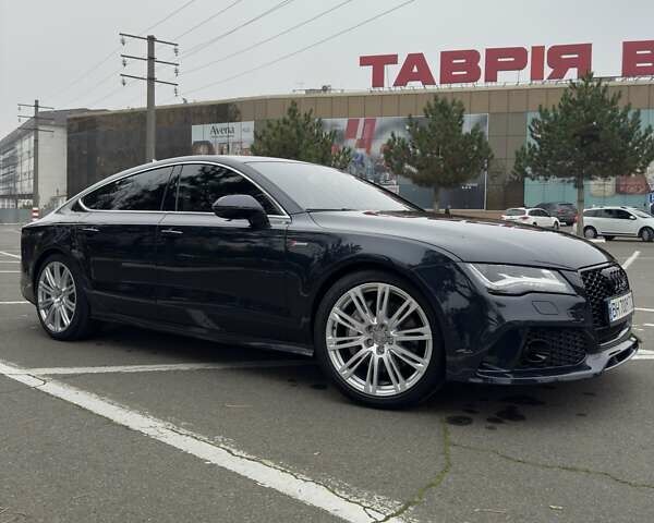Синий Ауди A7 Sportback, объемом двигателя 3 л и пробегом 158 тыс. км за 19300 $, фото 1 на Automoto.ua