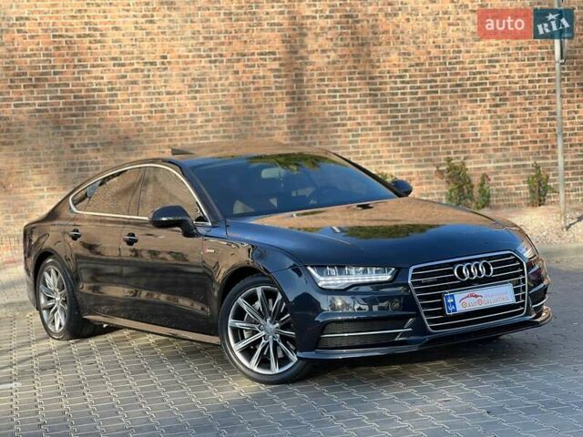 Синий Ауди A7 Sportback, объемом двигателя 3 л и пробегом 194 тыс. км за 16900 $, фото 11 на Automoto.ua