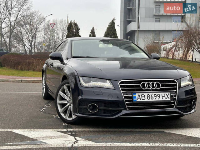 Синий Ауди A7 Sportback, объемом двигателя 2.97 л и пробегом 130 тыс. км за 20550 $, фото 7 на Automoto.ua