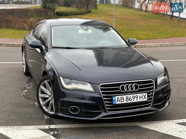 Синий Ауди A7 Sportback, объемом двигателя 2.97 л и пробегом 130 тыс. км за 20550 $, фото 6 на Automoto.ua