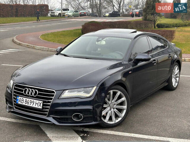 Синий Ауди A7 Sportback, объемом двигателя 2.97 л и пробегом 130 тыс. км за 20550 $, фото 19 на Automoto.ua