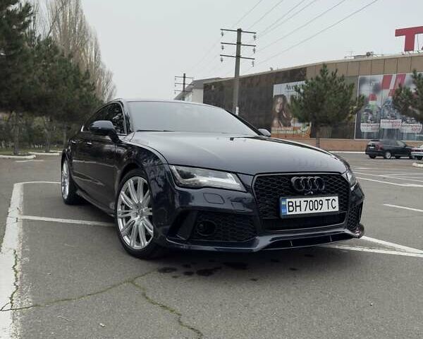 Синий Ауди A7 Sportback, объемом двигателя 3 л и пробегом 158 тыс. км за 19300 $, фото 4 на Automoto.ua