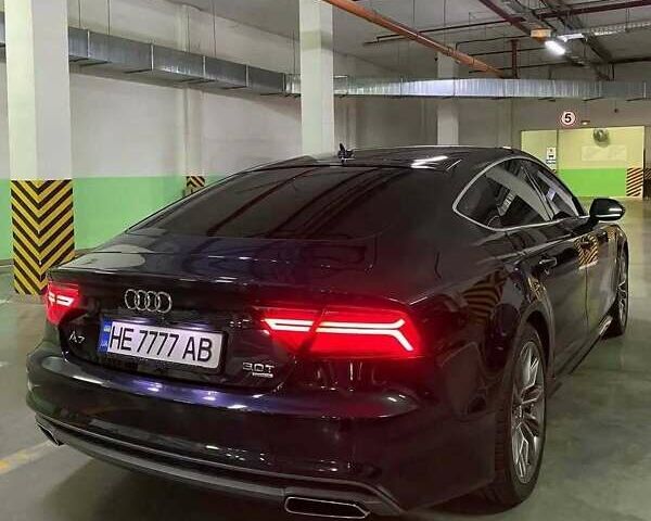 Синий Ауди A7 Sportback, объемом двигателя 3 л и пробегом 220 тыс. км за 18000 $, фото 4 на Automoto.ua