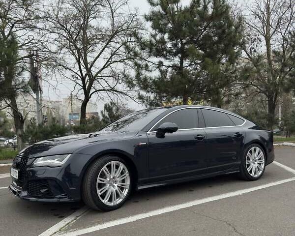 Синий Ауди A7 Sportback, объемом двигателя 3 л и пробегом 158 тыс. км за 19300 $, фото 10 на Automoto.ua
