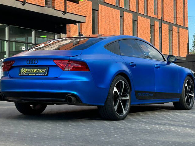 Синий Ауди A7 Sportback, объемом двигателя 3 л и пробегом 201 тыс. км за 19850 $, фото 5 на Automoto.ua