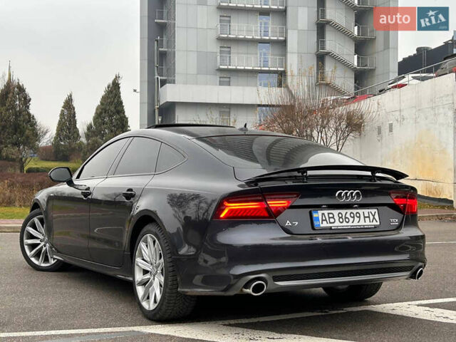 Синий Ауди A7 Sportback, объемом двигателя 2.97 л и пробегом 130 тыс. км за 20550 $, фото 25 на Automoto.ua