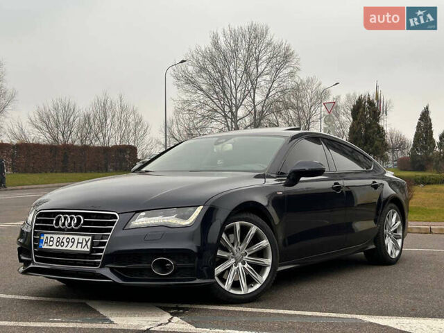 Синий Ауди A7 Sportback, объемом двигателя 2.97 л и пробегом 130 тыс. км за 20550 $, фото 12 на Automoto.ua