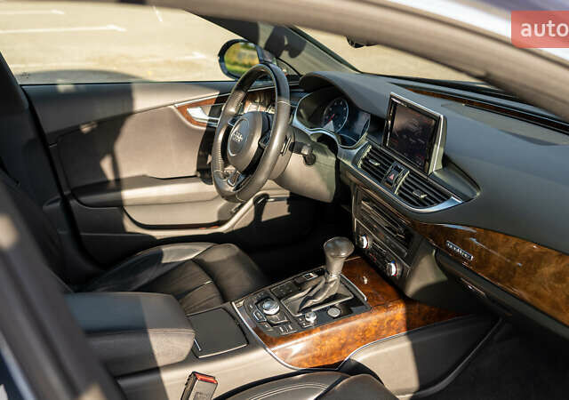 Синий Ауди A7 Sportback, объемом двигателя 3 л и пробегом 170 тыс. км за 26000 $, фото 18 на Automoto.ua