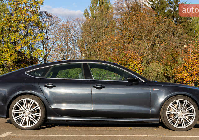 Синий Ауди A7 Sportback, объемом двигателя 3 л и пробегом 170 тыс. км за 26000 $, фото 6 на Automoto.ua