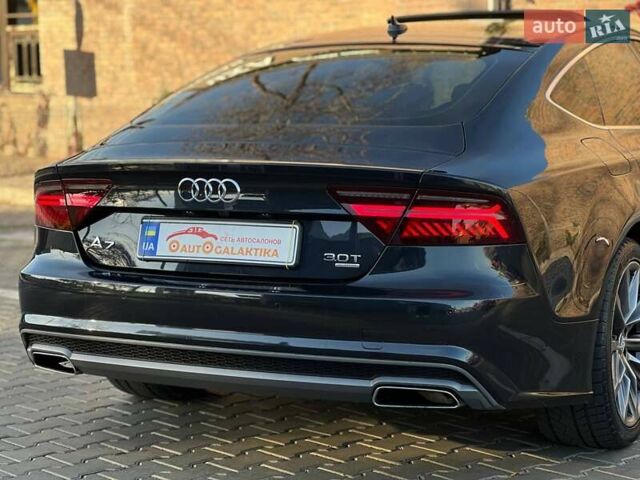 Синий Ауди A7 Sportback, объемом двигателя 3 л и пробегом 194 тыс. км за 16900 $, фото 24 на Automoto.ua