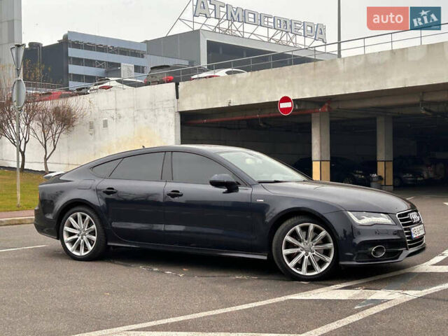 Синий Ауди A7 Sportback, объемом двигателя 2.97 л и пробегом 130 тыс. км за 20550 $, фото 5 на Automoto.ua