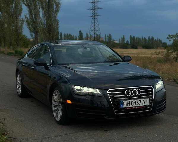 Синий Ауди A7 Sportback, объемом двигателя 3 л и пробегом 119 тыс. км за 18000 $, фото 1 на Automoto.ua