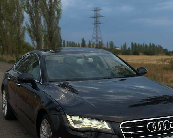 Синий Ауди A7 Sportback, объемом двигателя 3 л и пробегом 119 тыс. км за 18000 $, фото 2 на Automoto.ua