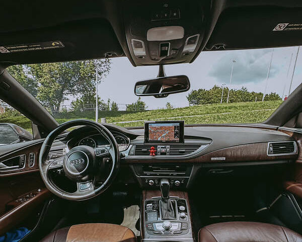 Синий Ауди A7 Sportback, объемом двигателя 3 л и пробегом 77 тыс. км за 27350 $, фото 8 на Automoto.ua